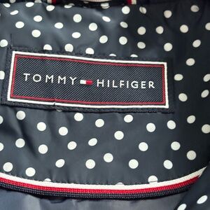 Tommy Hilfiger Blue and White Vest with Polka Dots